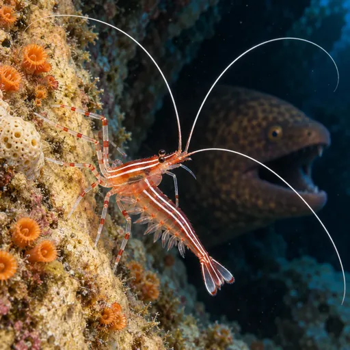 Monaco cleaner shrimp