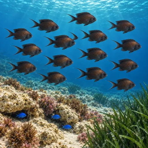 Mediterranean damselfish