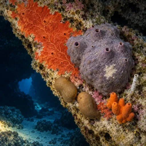 Encrusting sponges