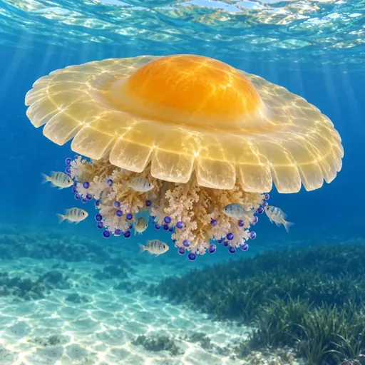 Fried egg jellyfish
