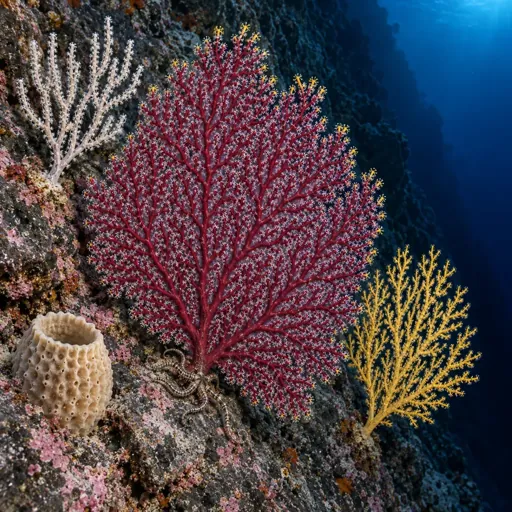 Gorgonian sea fans