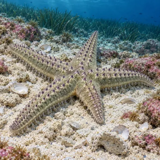 Spiny starfish