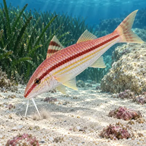 Striped red mullet